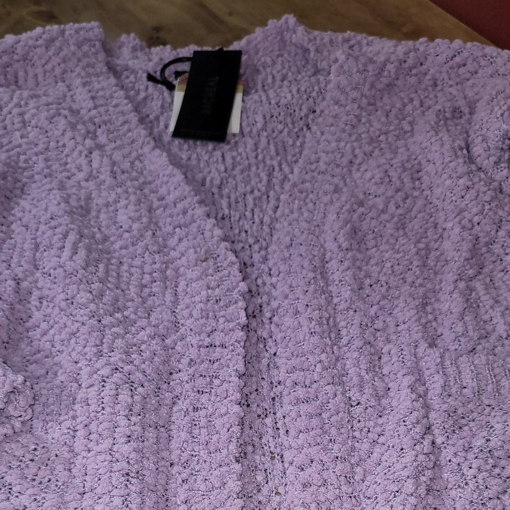 POPCORN CARDIGAN - LAVENDER (NWT)